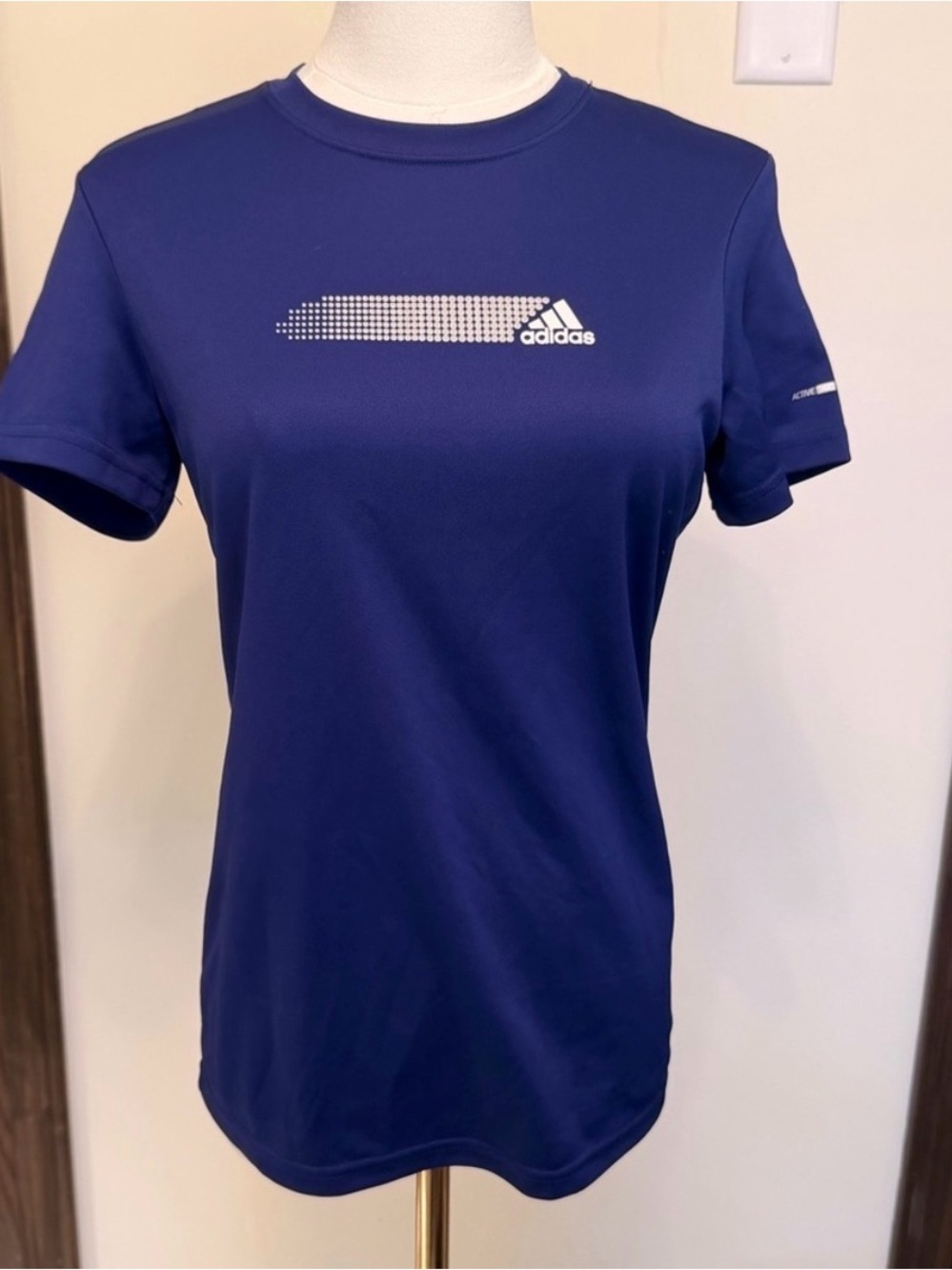 Adidas Women’s Purple Short Sleeve Active 360 Performance Tee